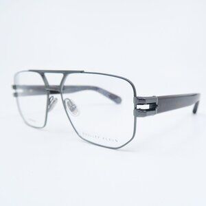 Philipp Plein  CHILL SUMMER VPP022 Col.O584 Titanium New Men Eyeglasses Frames.